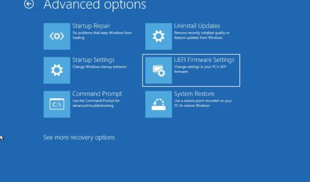 Comment activer la virtualisation matérielle dans UEFI (BIOS) sous Windows 11
