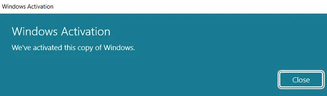 Attivazione di Windows automaticamente