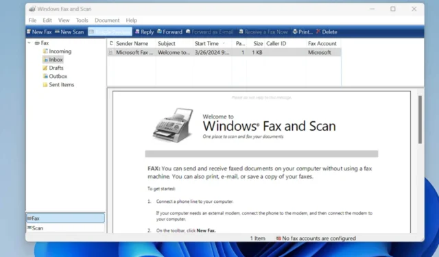 Windows Faxen en scannen ontbreekt in Windows 11: hoe u dit terug kunt brengen