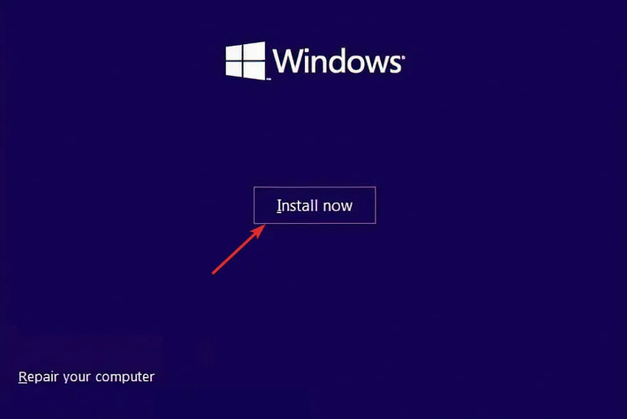 Windows-zainstaluj-teraz konfiguracja systemu Windows 11 bez Internetu