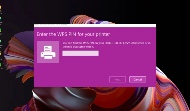 Waar is de WPS-pin op mijn HP-printer? [We antwoorden]