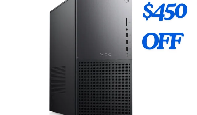 U kunt deze Dell XPS Desktop voor slechts $ 1100 krijgen