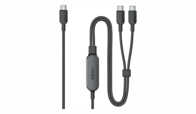 Laad twee apparaten tegelijk op met de dubbele USB-C-kabel van Anker ter waarde van $ 25