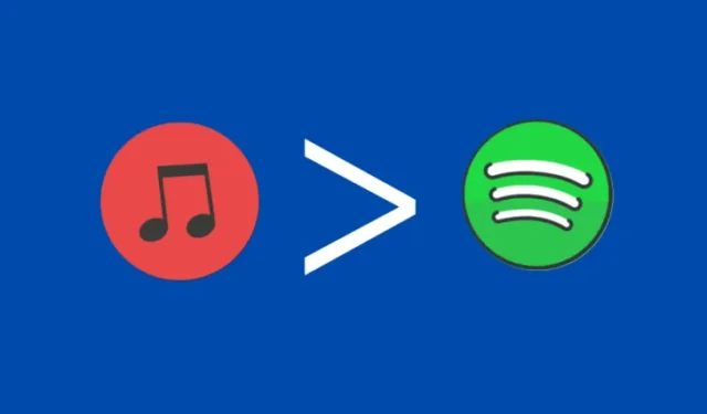 Perché è il momento di passare da Spotify ad Apple Music