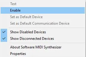 activer le périphérique Le périphérique audio est désactivé sous Windows 10