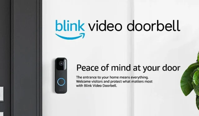 Lassen Sie Alexa mit der Blink-Videotürklingel Ihre Tür im Auge behalten