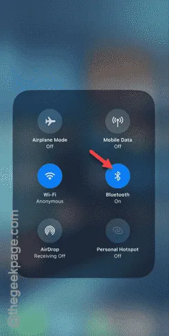 appuyez sur Bluetooth min