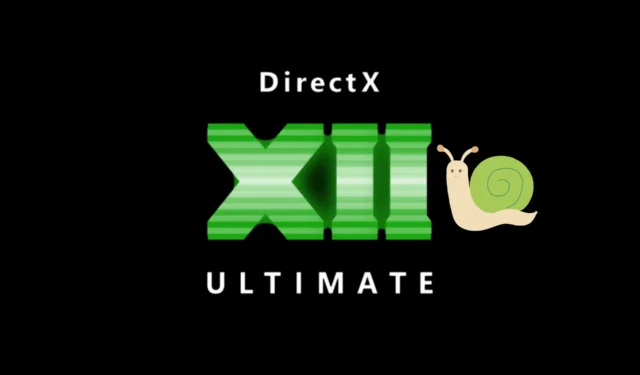 DirectX 12 延遲且卡頓？這是修復它的最佳方法