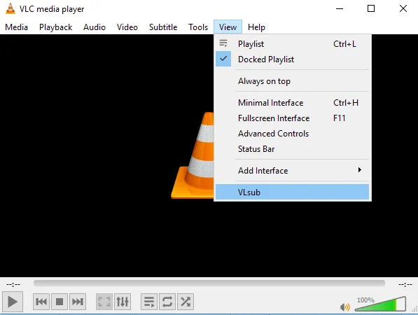 Untertitel herunterladen VLC Vlsub anzeigen