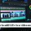 Cómo agregar GIF a un video en una PC con Windows