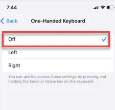 O teclado do iPhone não aparece: correção
