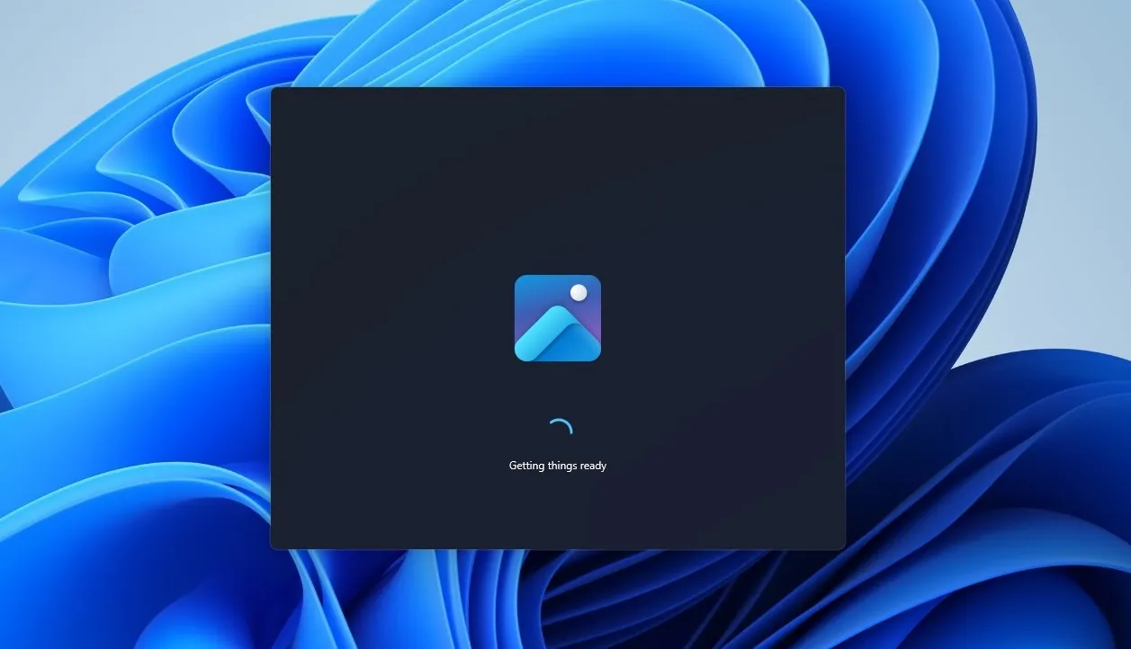 Aplicativo de fotos lento para iniciar no Windows 11