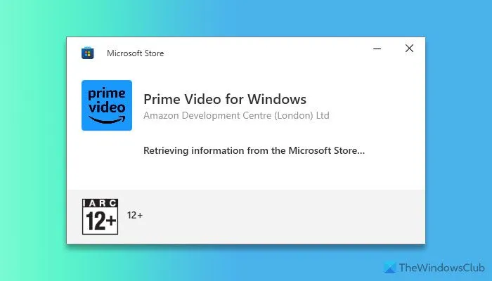 Recuperar información de Microsoft Store