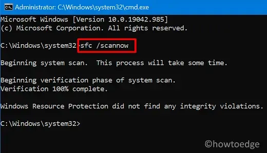 SFC - Error de pantalla azul 0x00000139