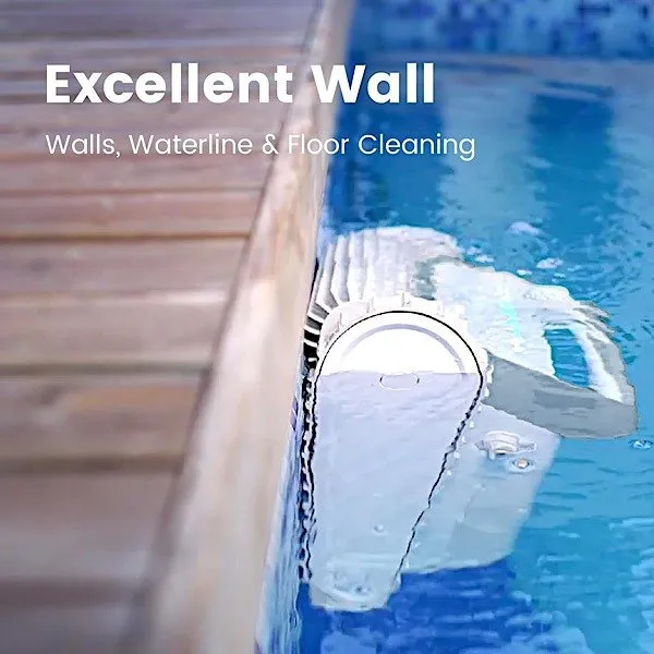 Smorobot 泳池清潔機器人清潔牆壁