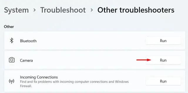 Solución de problemas de la cámara de Windows 11: error de cámara 0xA00F4291