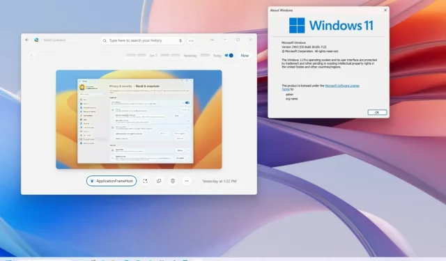 Releasedatum voor Windows 11 24H2 is vastgesteld op juni en oktober 2024