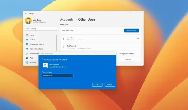 Hoe u uw account in Windows 11 naar beheerder kunt wijzigen