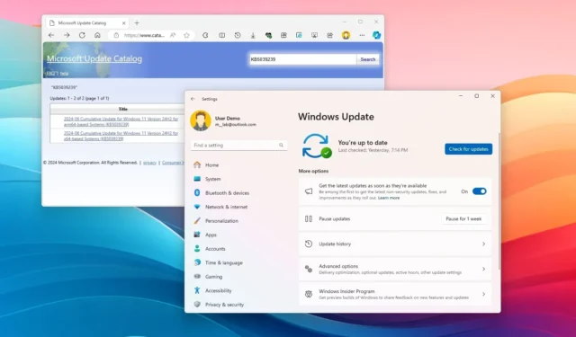 Installer les mises à jour manuellement sur Windows 11 (six façons)