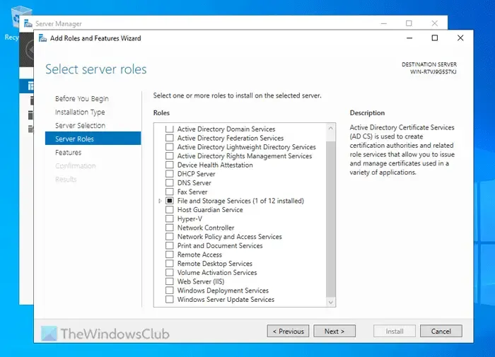 Windows Server 2022 でグループ ポリシー管理コンソールを追加または削除する方法