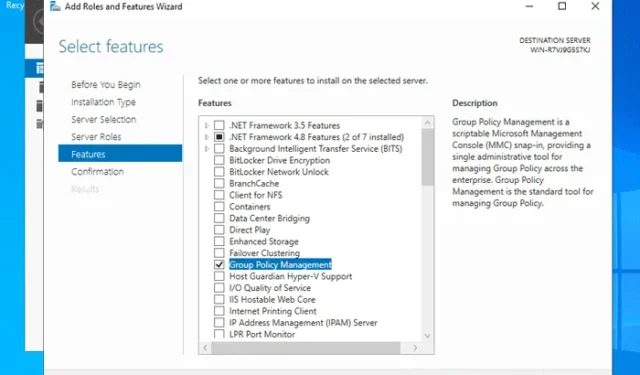 Cómo agregar la consola de administración de directivas de grupo en Windows Server 2022