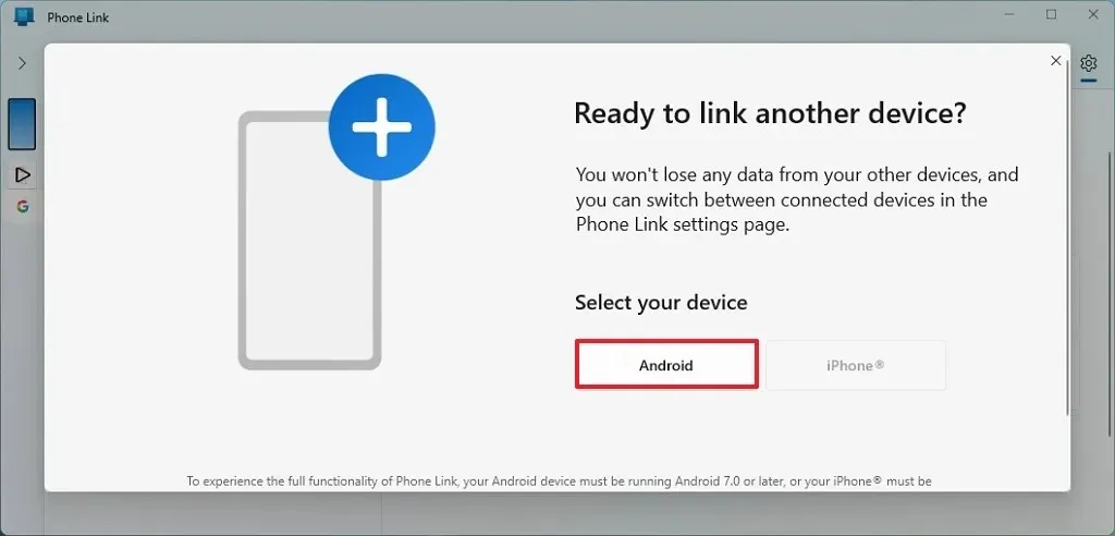 Ajouter un deuxième téléphone Android à Windows 11