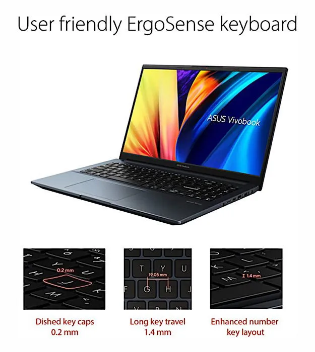 Asus Vivobook-toetsenbord