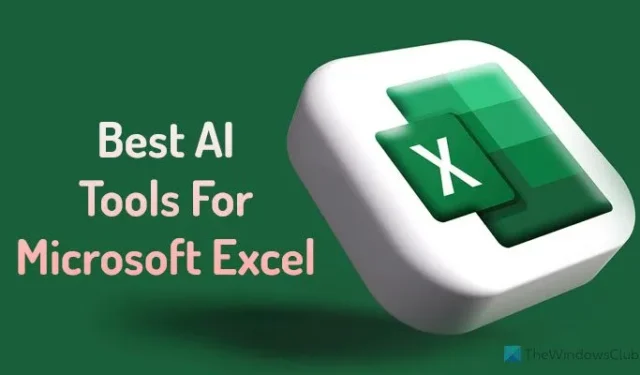 Las 5 mejores herramientas de inteligencia artificial para Excel