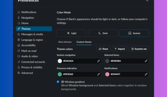 Los mejores temas de Slack y cómo crear el tuyo propio