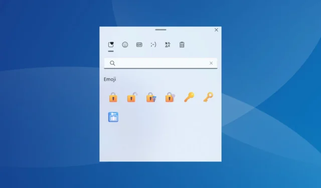Was ist das Feststelltaste-Emoji und wie wird es unter Windows 11 verwendet?