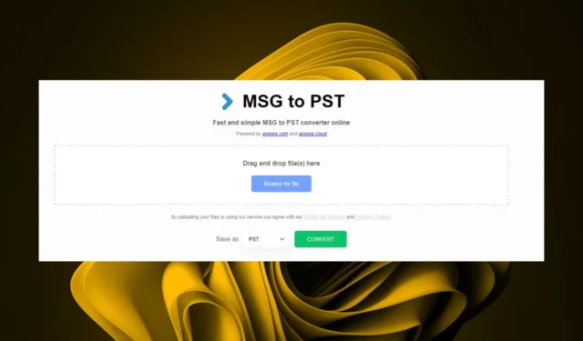 4 eenvoudige manieren om MSG-bestanden naar PST-formaat te converteren