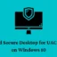 Turn On or Off Dimmed Secure Desktop for UAC Prompt on Windows 10