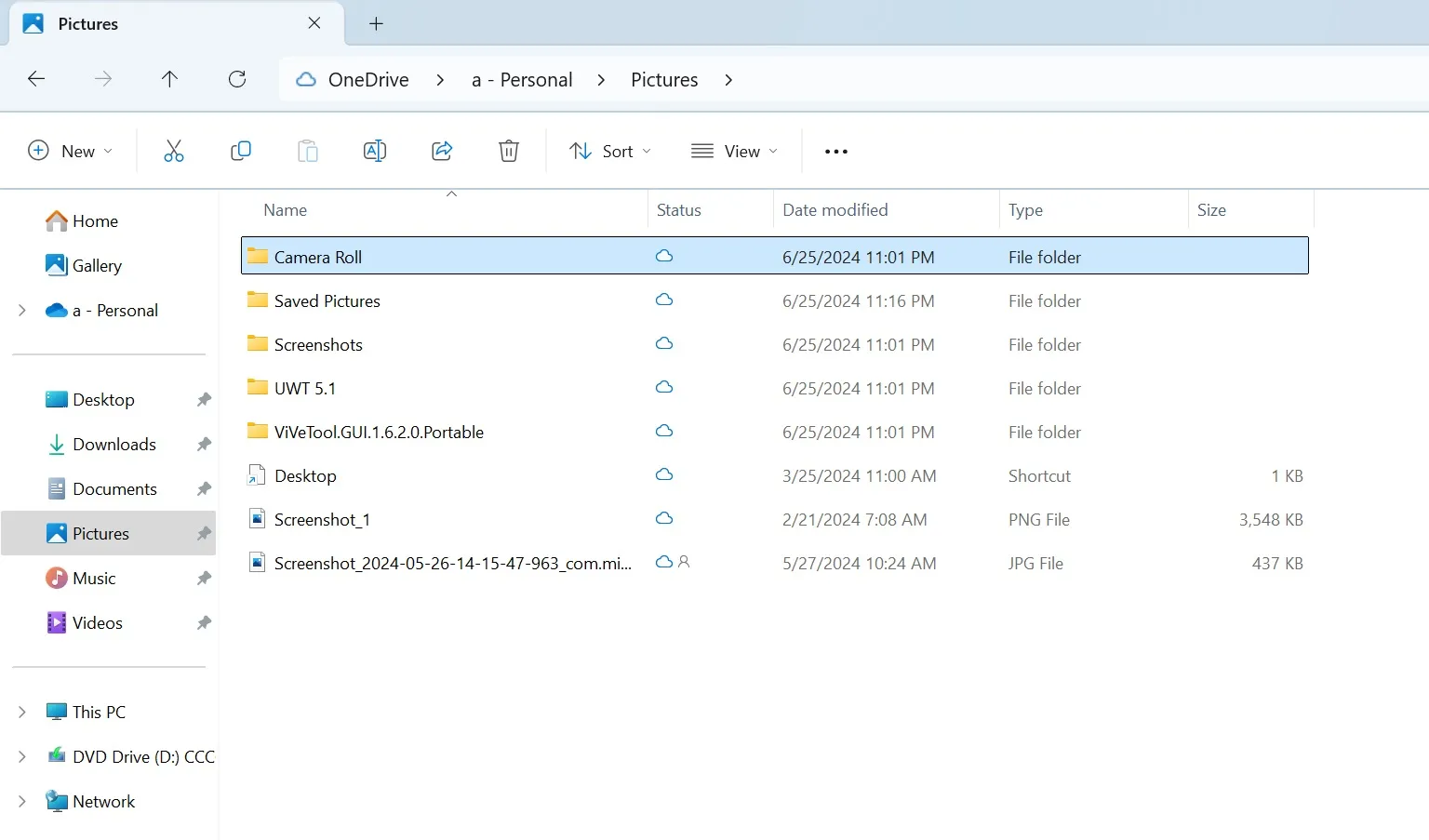 Schwarzer Rand im Datei-Explorer in Windows 11