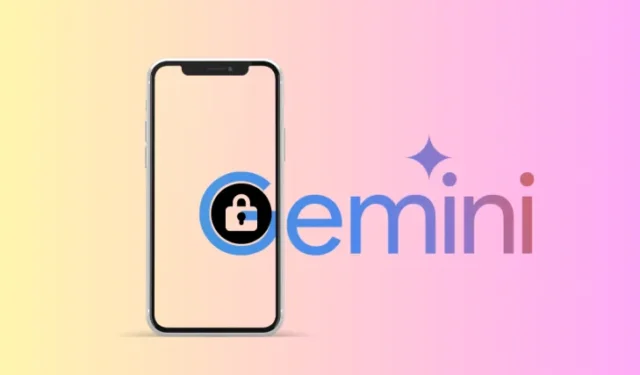 携帯電話のロックを解除しなくても Gemini とチャットできるようになりました: ロック画面で Gemini を有効にする方法は次のとおりです