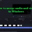 So fügen Sie Audio und Video in Windows 11/10 zusammen