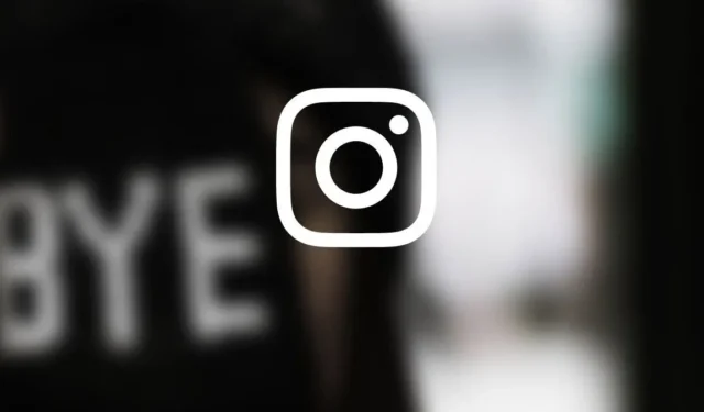 How to Delete or Deactivate Your Instagram Account
