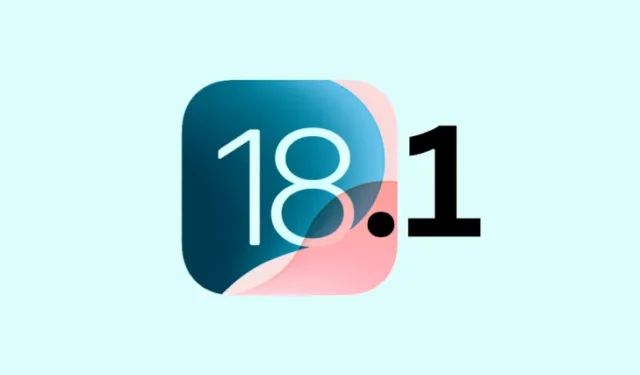 Ya está disponible la versión beta 1 de iOS 18.1 con adelantos de algunas funciones de inteligencia de Apple