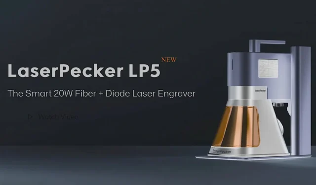 LaserPecker LP5 Engraver로 이동 중에도 창작하세요