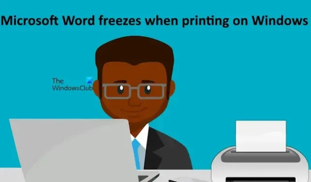 Word se congela al imprimir en Windows 11/10