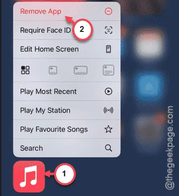 Musik entfernen App min