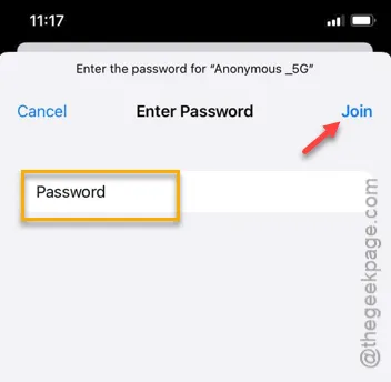 password unisciti min