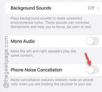 Die Funktion „Sprachisolierung“ funktioniert auf dem iPhone nicht: Lösung