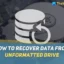 Come recuperare i dati da un’unità non formattata in Windows 11/10