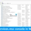 Come reimpostare la console Services.msc in Windows 11/10