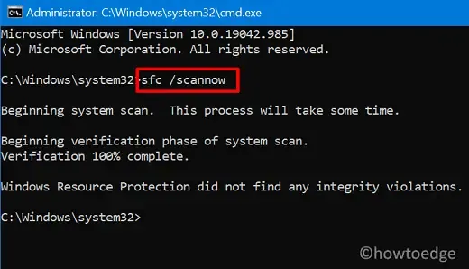 SFC - Error de actualización de Fi 0xC1900209