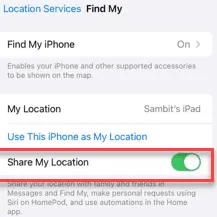 iPhone 設定中缺少使用位置時允許存取：修復