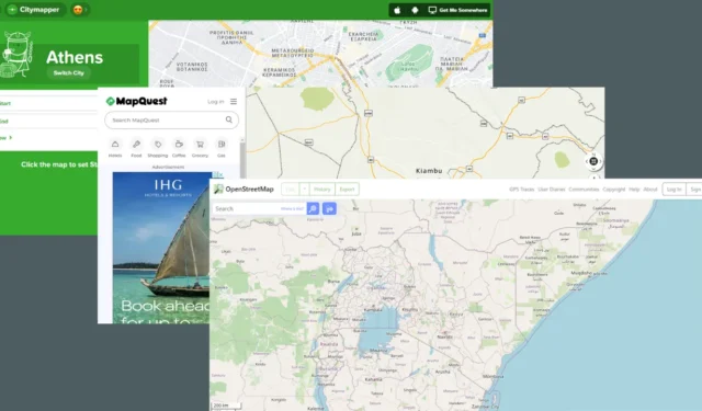 Windows용 Google Maps 대안 – 상위 5개 탐색 도구