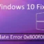 Comment corriger l’erreur de mise à jour 0x800f0845 sur Windows 11/10