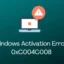 Windows 10 アクティベーション エラー 0x803FABB8 を解決する方法