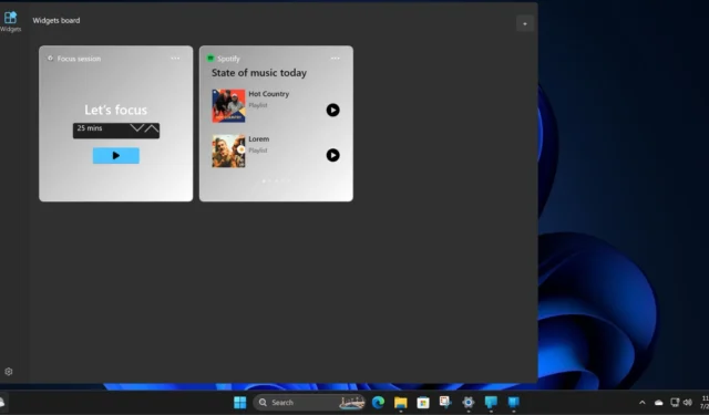 Windows 11 KB5040546 beta sperimenta con nuovi widget UI, feed personalizzato